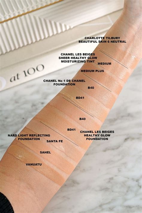 chanel les beiges price|chanel foundation comparison chart.